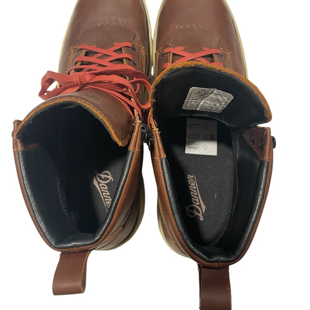 Men’s Danner Logger Brown Leather Boots - Picture 5 of 8